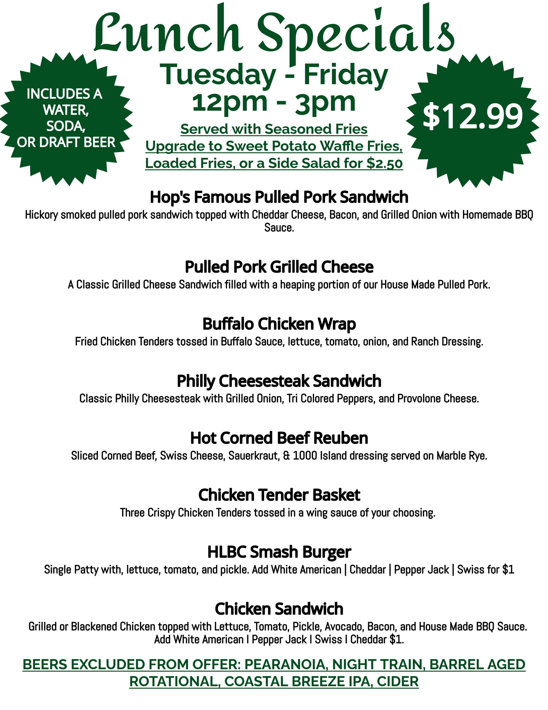 lunch_specials_111125 New Hop Life Lunch Specials!