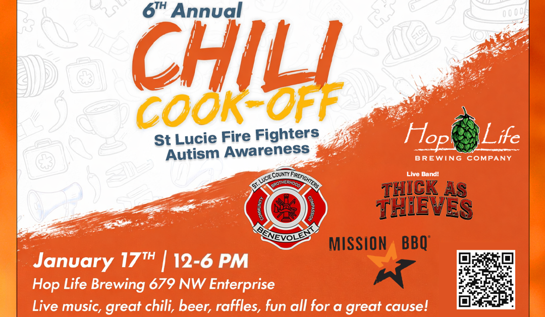 6th Annual St. Lucie County Firefighters Autism Awareness Chili Cookoff